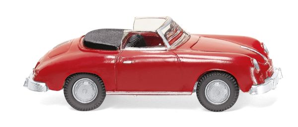 WIK016003 - PORSCHE 356 Cabriolet rouge - 1