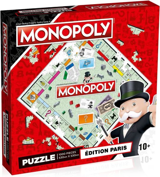 WIN01699 - Puzzle 1000 Pièces MONOPOLY Paris - 1