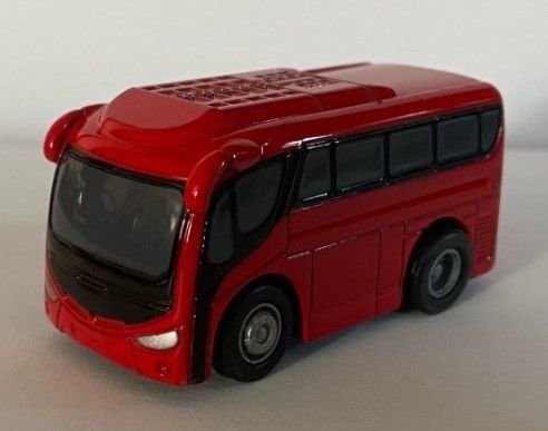 NEW01767E - Bus rouge à friction - 1