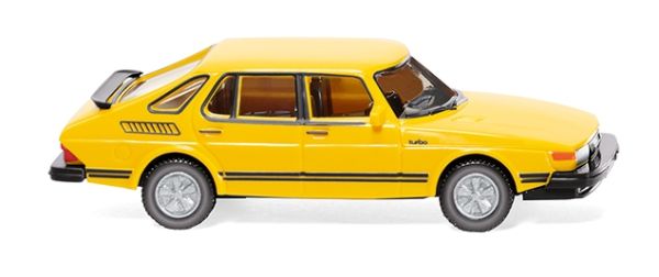 WIK021501 - SAAB 900 Turbo jaune - 1