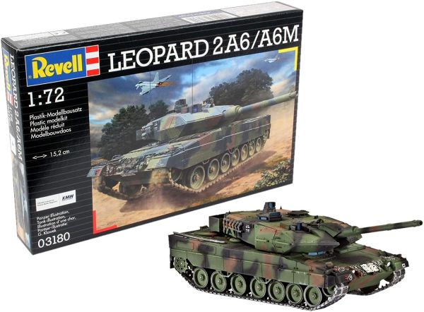 REV03180 - Char LEOPARD 2A6/A6M à assembler et à peindre - 1