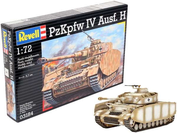 REV03184 - Char PZKPFW. IV AUSF.H à assembler et à peindre - 1