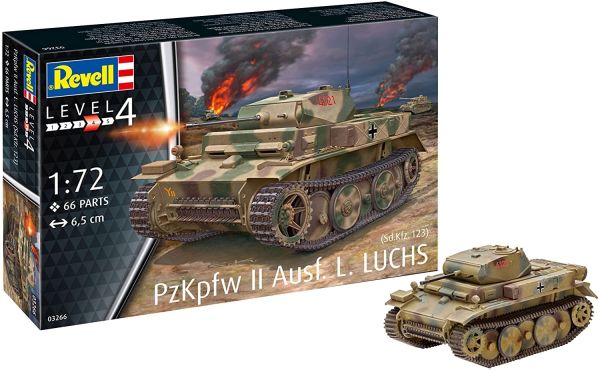 REV03266 - Char PZKPFW II AUSF. L LUCHS (SD.KFZ. à assembler et à peindre - 1