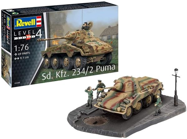 REV03288 - Char SD.KFZ. 234/2 PUMA à assembler et à peindre - 1