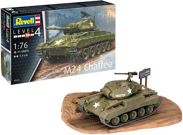 REV03323 - Char M24 CHAFFEE à assembler et à peindre - 1