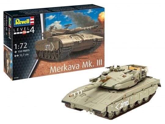 REV03340 - Char Merkava Mk.III à assembler et à peindre - 1