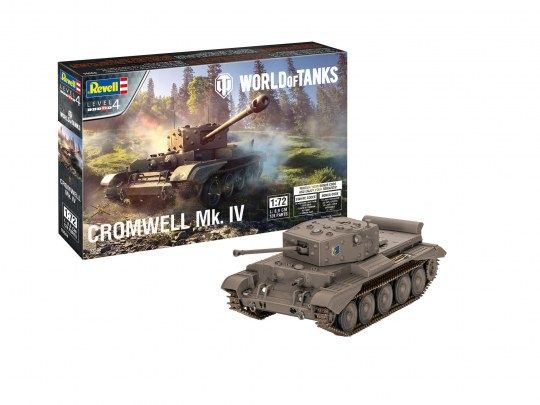 REV03504 - Char Cromwell Mk. IV WORLD OF TANKS à assembler et à peindre - 1