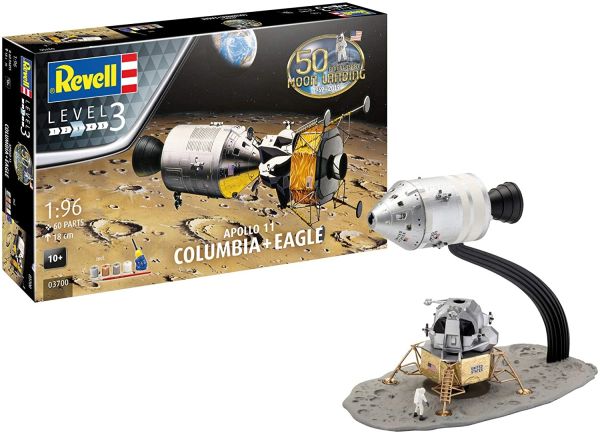 REV03700 - Apollo 11 Columbia et Eagle avce peinture à assembler - 1