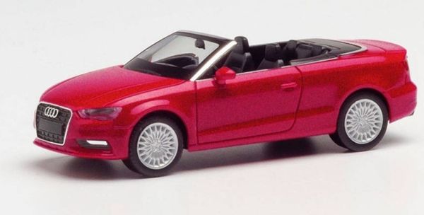 HER038300-002 - AUDI A3 Cabriolet rouge - 1