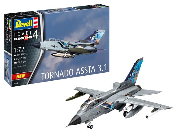 REV03842 - Avion de chasse TORNADO ASSTA 3.1 à assembler et à peindre - 1