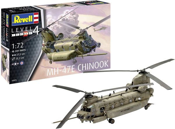 REV03876 - Hélicoptère MH-47E Chinook à assembler et à peindre - 1