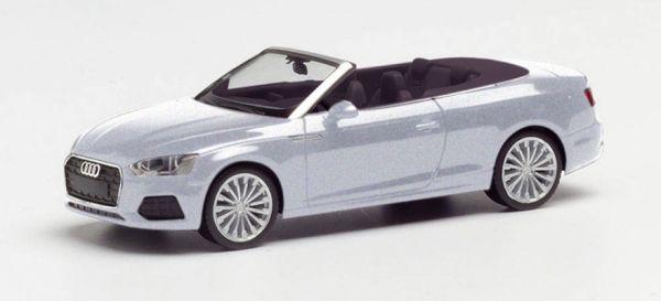 HER038768-002 - AUDI A5 Cabriolet grise - 1