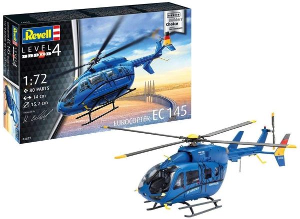 REV03877 - Hélicoptère EC 145 Builders' Choice à assembler et à peindre - 1