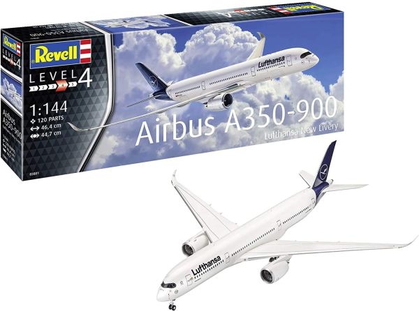 REV03881 - Avion Airbus A350-900 Lufthansa New Livery à assembler et à peindre - 1