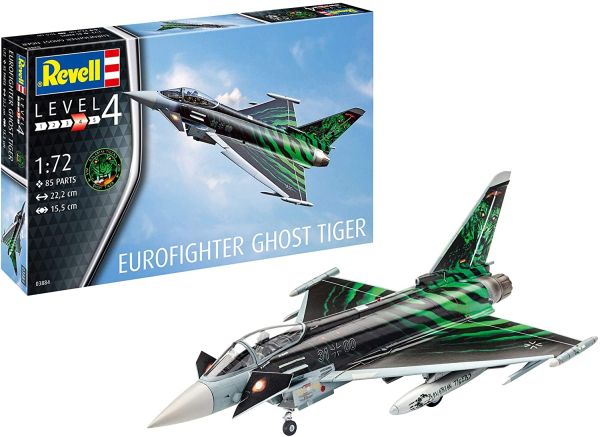 REV03884 - Avion de chasse Eurofighter Ghost Tiger à assembler et à peindre - 1