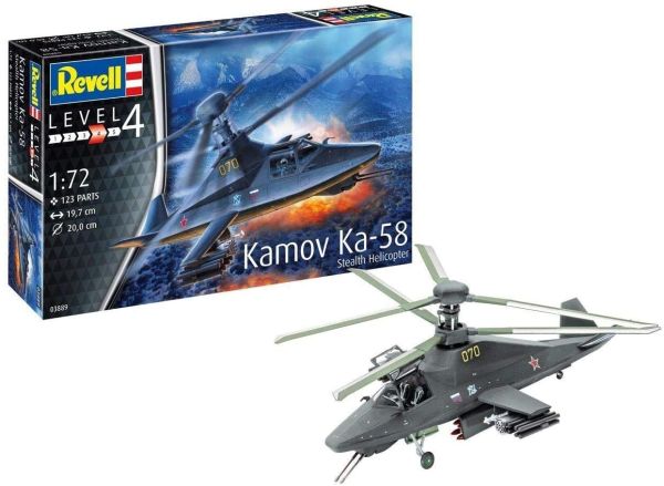 REV03889 - Hélicoptère Kamov Ka-58 Stealth à assembler et à peindre - 1