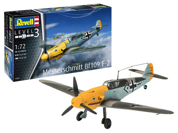 REV03893 - Avion Messerschmitt Bf109 F-2 à assembler et à peindre - 1