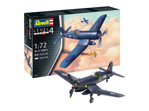 REV03917 - Avion F4U-1B Corsair Royal Navy à assembler et à peindre - 1