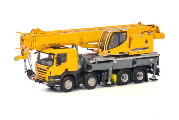 WSI04-1169 - Grue sur porteur SCANIA P LIEBHERR LTF 1060-4.1 - nouvelle cabine - 1