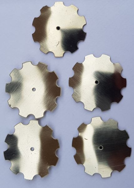 MCP-004 - 5x Disques crénelés D16 - 1