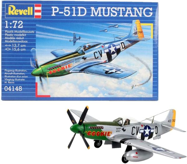 REV04148 - Avion P-51D Mustang à assembler et à peindre - 1