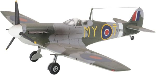 Kit Modélisme Spitfire 26 Pièces Kit Maquette Avion Spitfire MK VB Trop Hobbyboss | Échelle 1:72