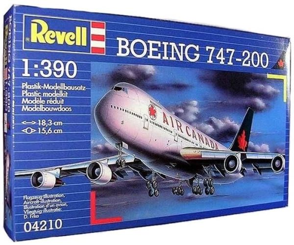 REV04210 - Avion Boeing 747-200 à assembler et à peindre - 1