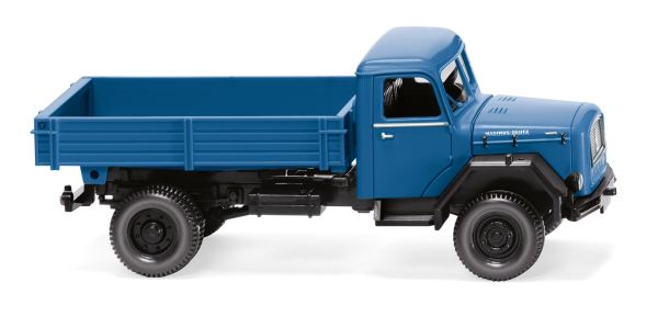 WIK042499 - MAGIRUS 4x2 benne bleu brillant - 1