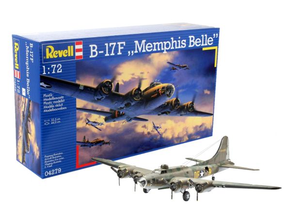 REV04279 - Avion B-17F Memphis Belle à assembler et à peindre - 1