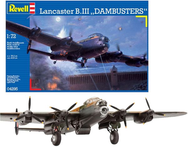 REV04295 - Avion Avro Lancaster DAMBUSTERS à assembler et à peindre - 1
