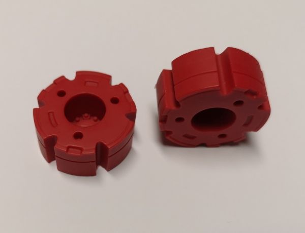 ART04417 - 2 Masses de roue rouges 30mm - 1