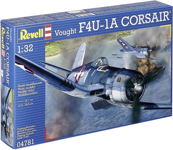 REV04781 - Avion Vought F4U-1A CORSAIR à assembler et à peindre - 1