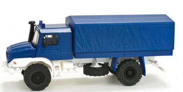 HER049160 - MERCEDES Zetros 4x4 benne bâché THW - 1