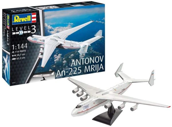REV04957 - Avion Antonov AN-225 Mrija à assembler et à peindre - 1