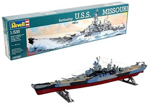 REV05092 - Bâteau Battleship USS MISSOURI à assembler et à peindre - 1