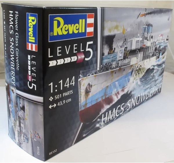 REV05132 - Bâteau HMCS Snowberry à assembler et à peindre - 1