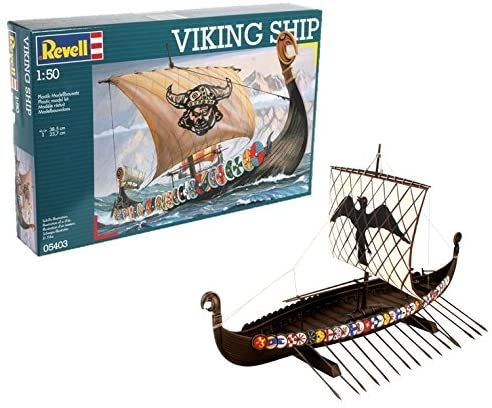 REV05403 - Navire viking à assembler et à peindre - 1