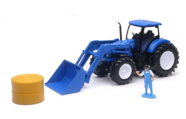 NEW05523B - NEW HOLLAND T7 270 avec chargeur et personnage - 1