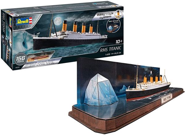 REV05599 - Bâteau RMS Titanic + Puzzle 3D (Iceberg) à assembler - 1