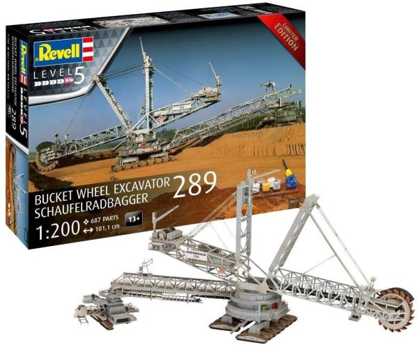 REV05685 - Excavatrice 289 O&K – Edition Limitée avec peinture à assembler et à peindre - 1