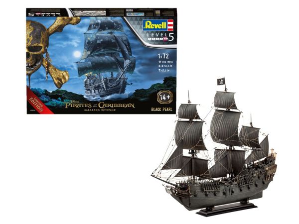 REV05699 - Black Pearl PIRATES DES CARAIBES à assembler et à peindre - 1