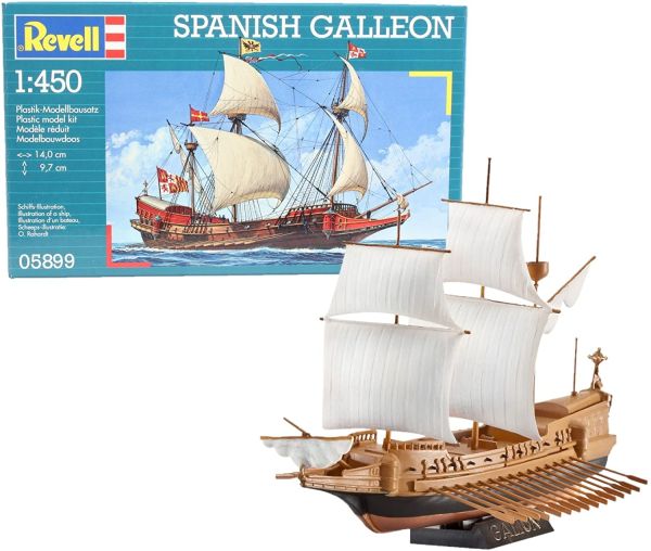 REV05899 - Bâteau Galion espagnol à assembler et à peindre - 1