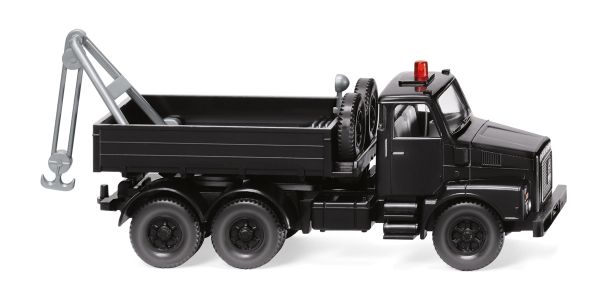 WIK063409 - VOLVO N10 dépanneuse 6x4 noir - 1