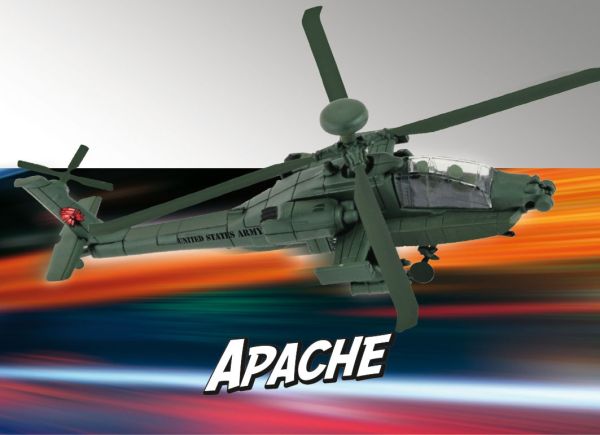 REV06453 - Hélicotère AH-64 Apache à assembler - 1