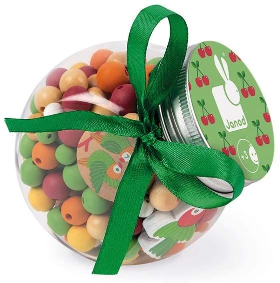 JAN06667-06668 - Lot perles Oiseaux les inséparables et Mésanges - 1