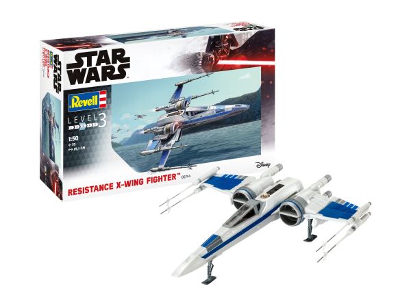 REV06744 - Resistance X-Wing Fighter STAR WARS à assembler et à peindre - 1