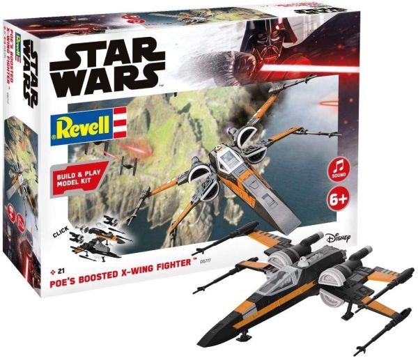 REV06777 - Construire et jouer Chasseur X-wing boosté de Poe STAR WARS - 1