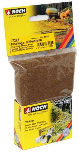 NOC07225 - Sachet de flocage marron 20grs - 1