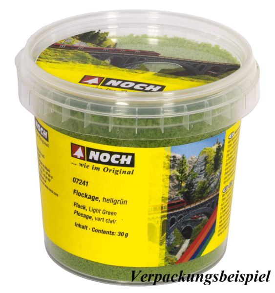 NOC07241 - Pot de flocage vert clair 30g - 1