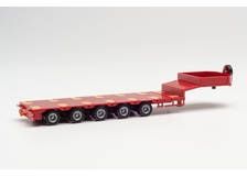 HER076388-009 - Plateau goldhofer 5 essieux rouge - 1